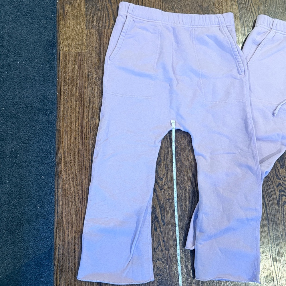 Nili Lotan Lavender Cropped Track Pants - Picture 11 of 12